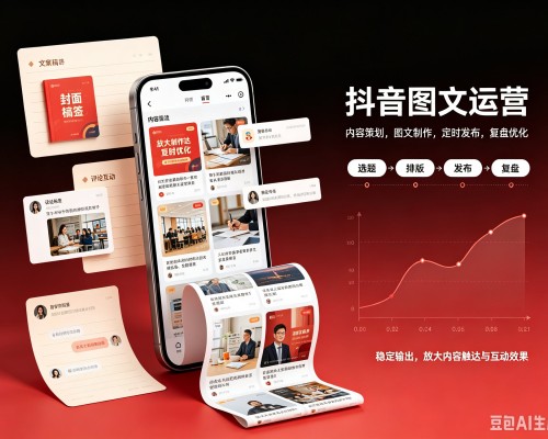 峡江抖音图文代运营服务